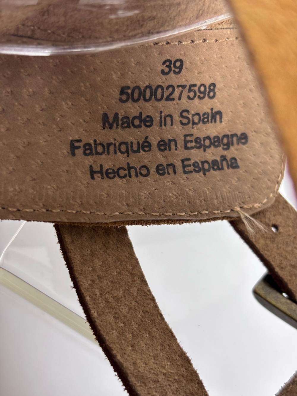 Free People Clog Heels Suede Chunky Wood Platform Block Heel Shoe Brown Sz 39/9 - Picture 14 of 16